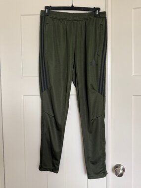 Adidas Men's Climacool Tiro Training Pants Olive Green Size L